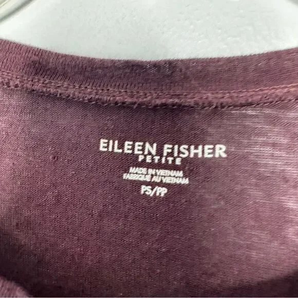 Eileen Fisher tee Size small petite - Picture 5 of 5